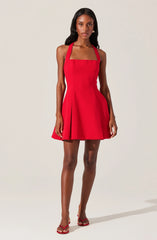 ASTR The Label Lilibeth Halter Neck Mini