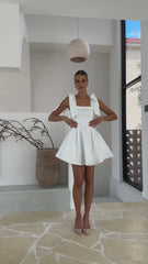 Annette Mini Dress - White