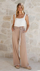 Carrie Pants - Mocha