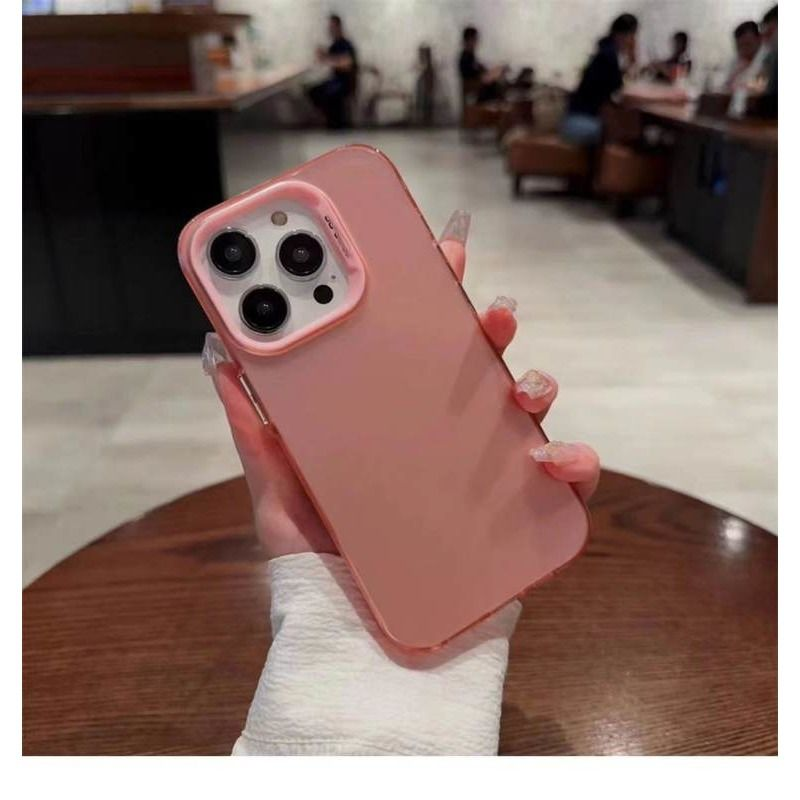 Chic Metallic Silver Phone Case, Premium Glossy Hard Shell Protective Cover - Multiple Models Available