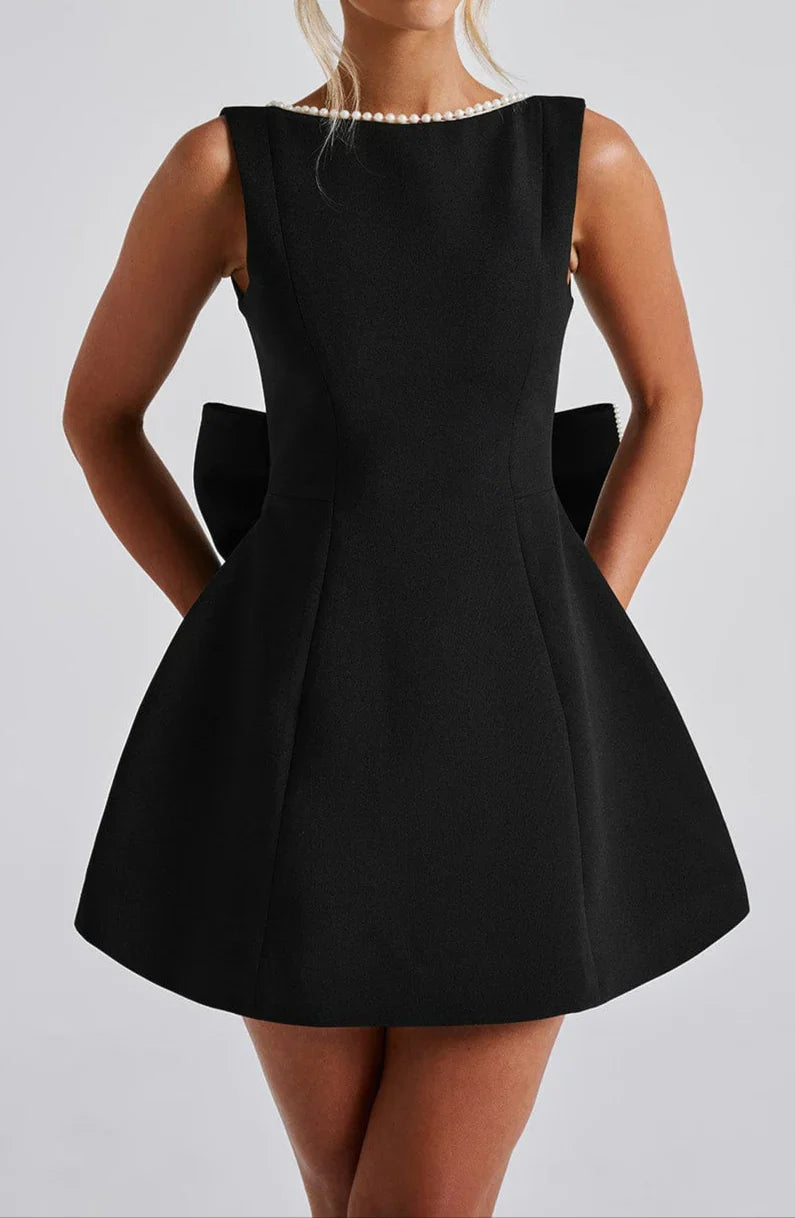 Alicia Mini Dress - Black
