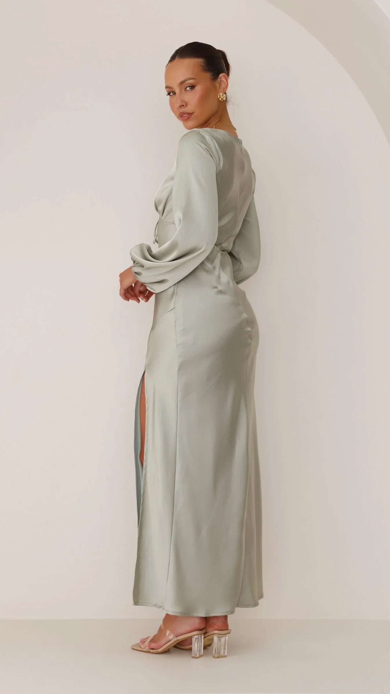 Brigitte Maxi Dress - Olive