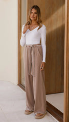 Carrie Pants - Mocha