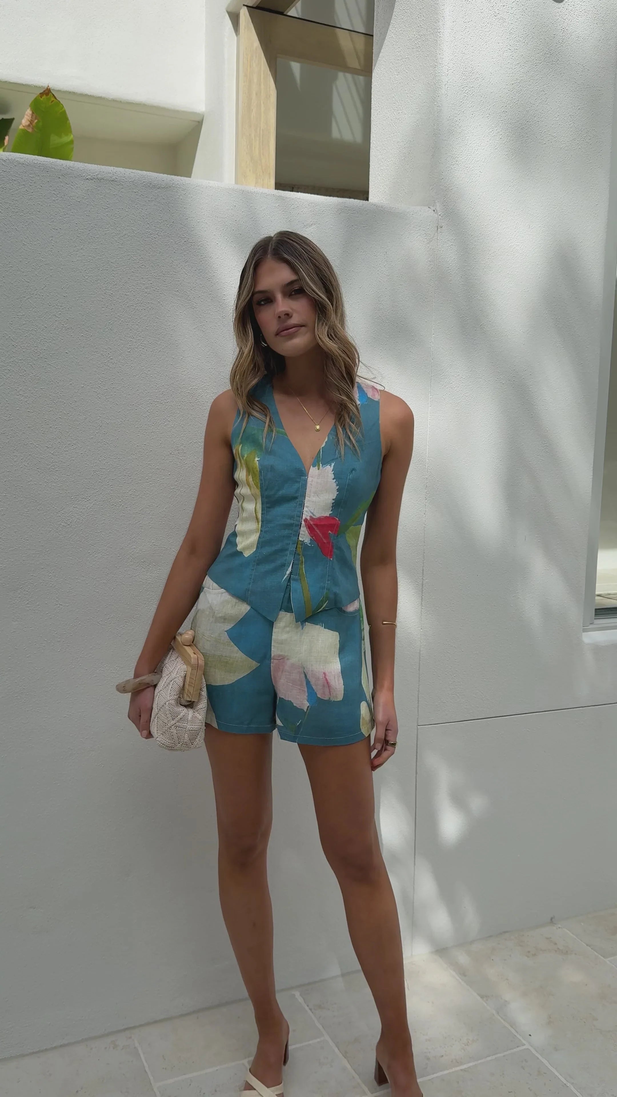 Cairo Shorts - Blue Orchid