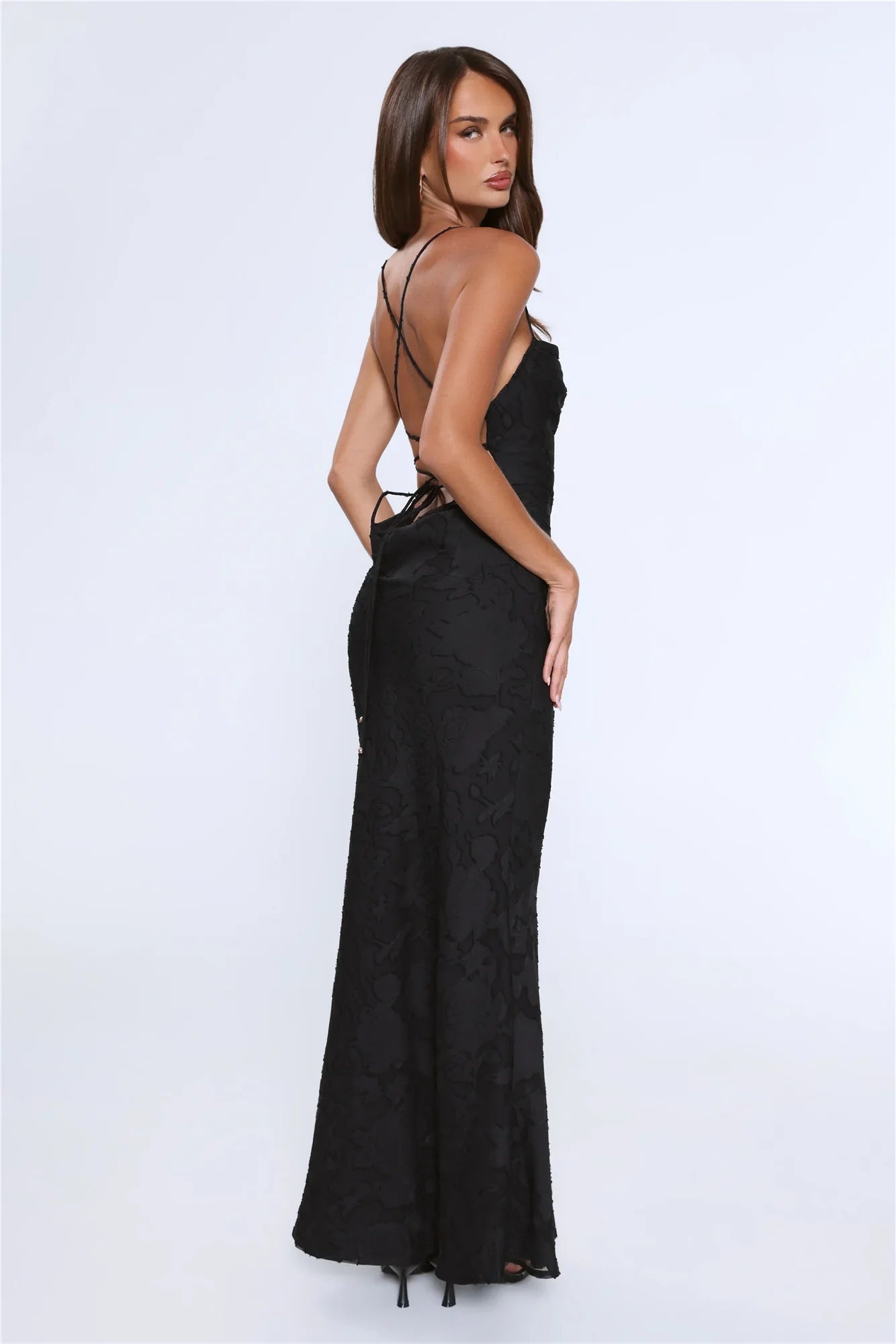 Bridge To Wonderland Maxi Dress Black