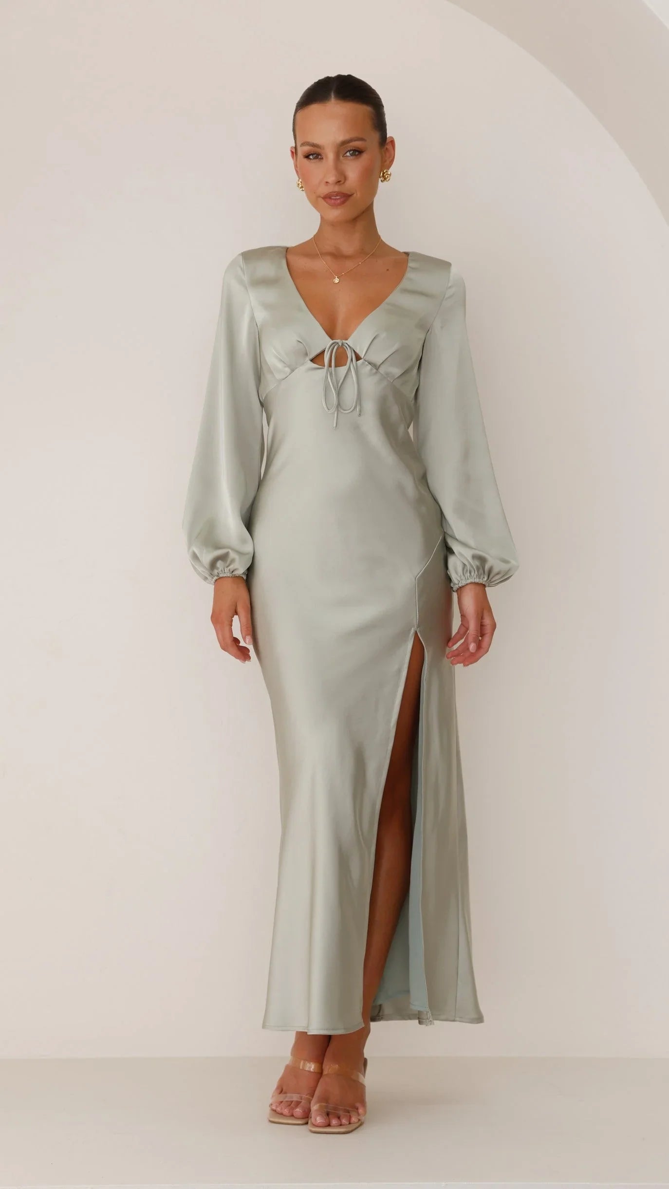 Brigitte Maxi Dress - Olive