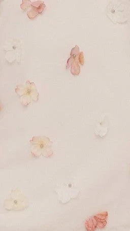 Capella Mini Dress - White Flower