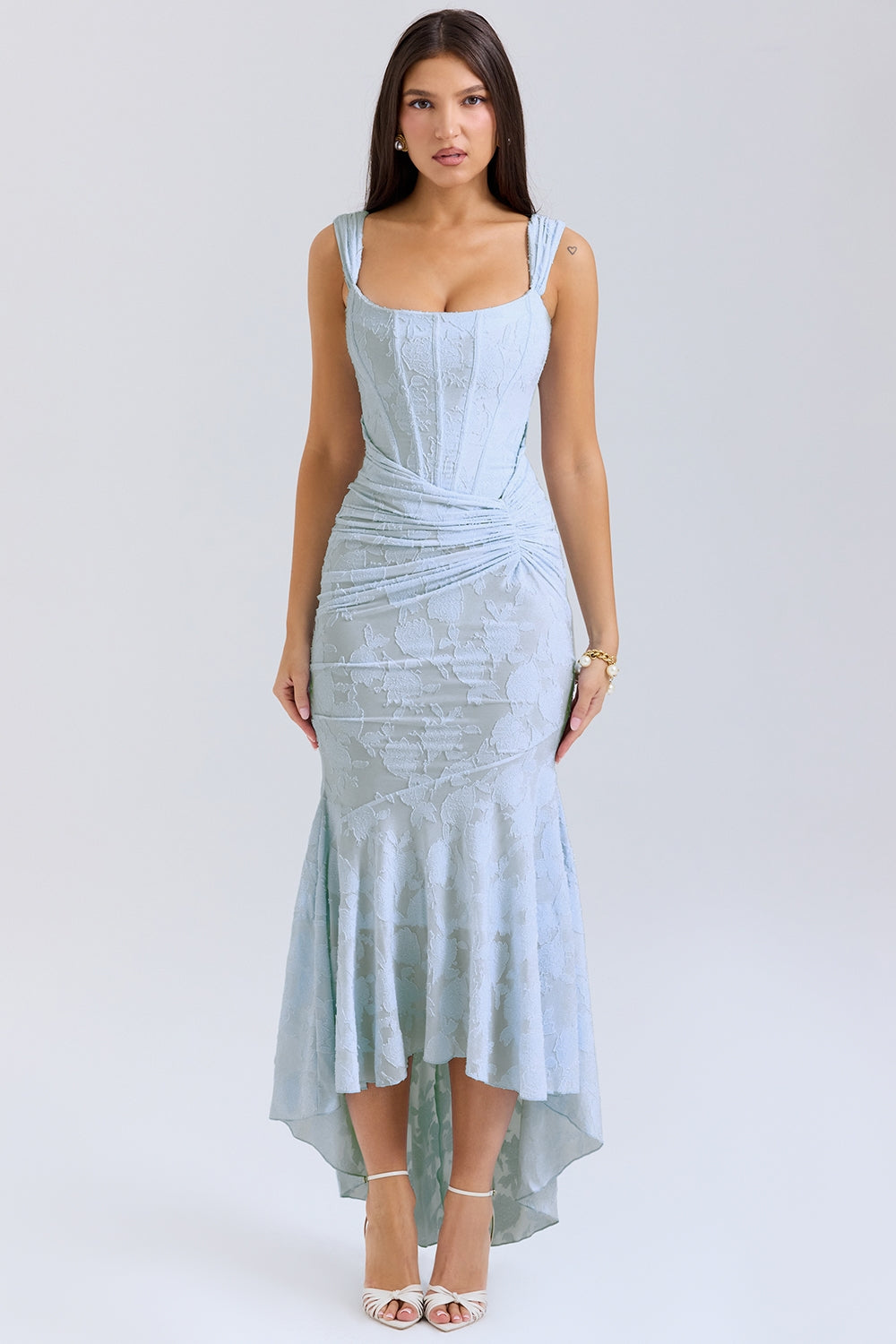 Cesca-Bluebell Floral Maxi Dress