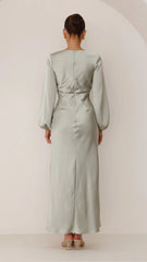 Brigitte Maxi Dress - Olive