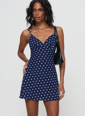 Chara Mini Dress Navy